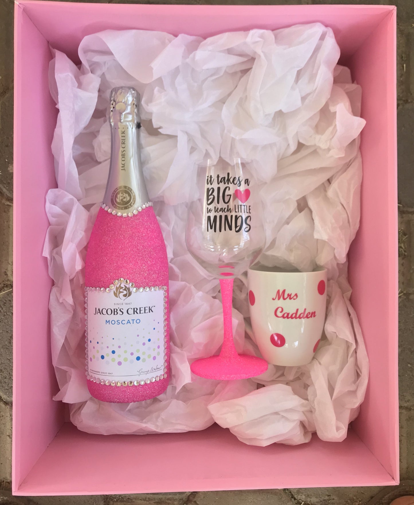 Teachers Wine and coffee cup set