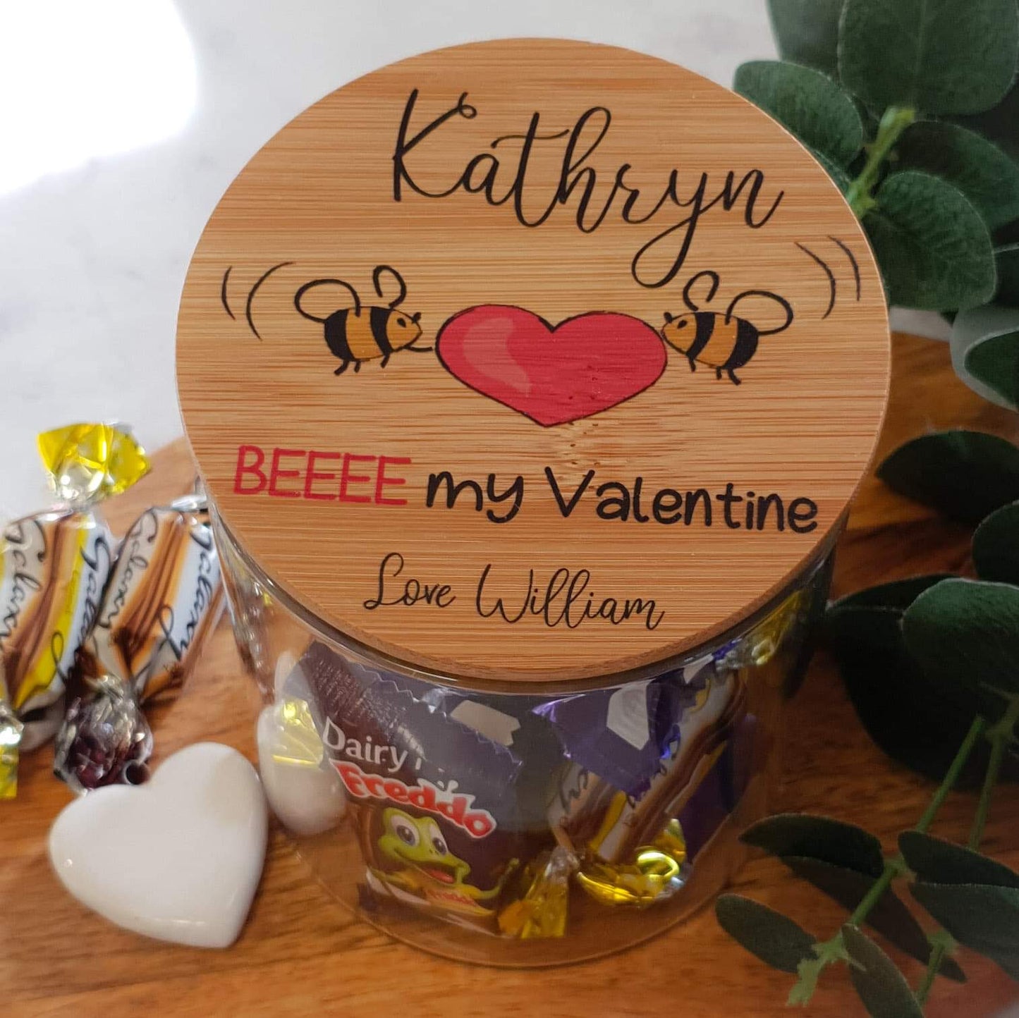 Valentines day Jars