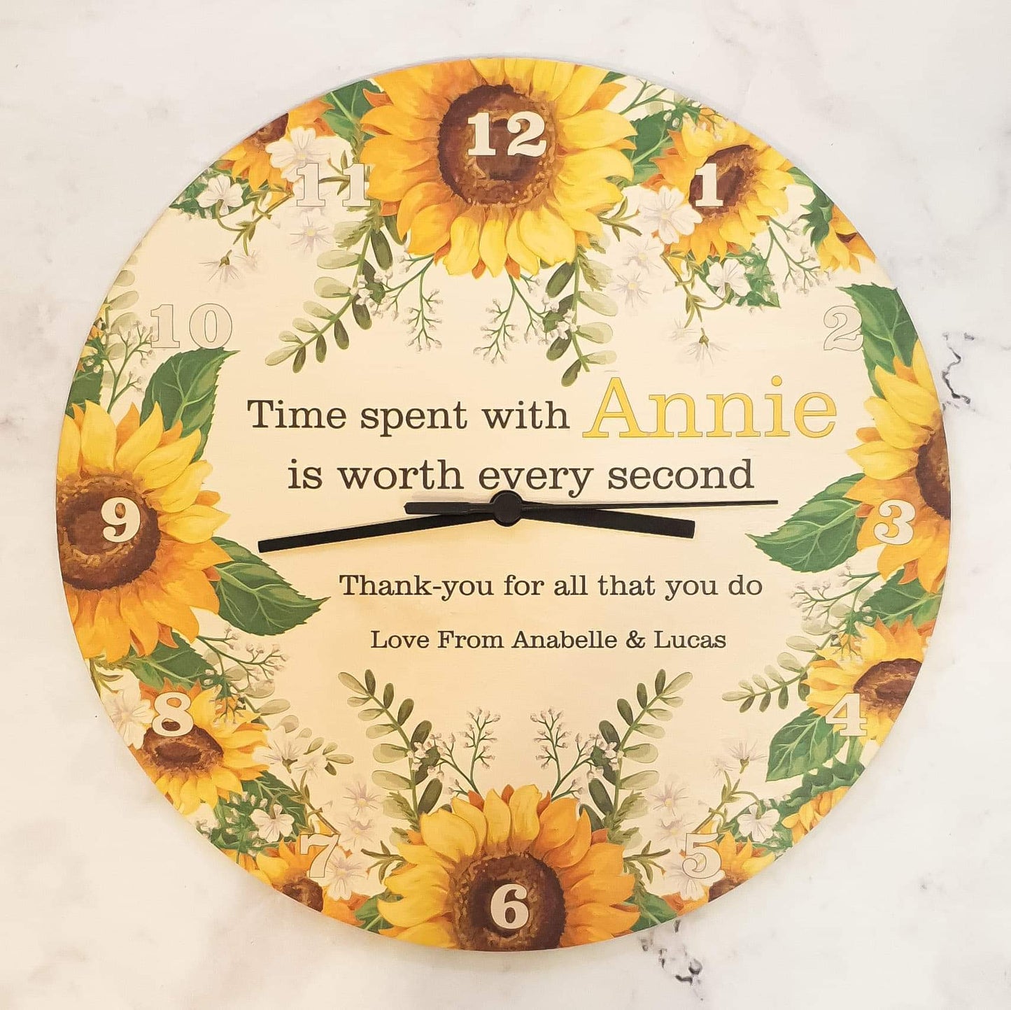 SAVE SAVE SAVE Personalised Clocks