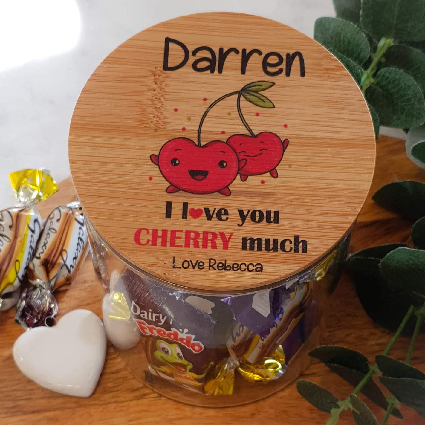 Valentines day Jars