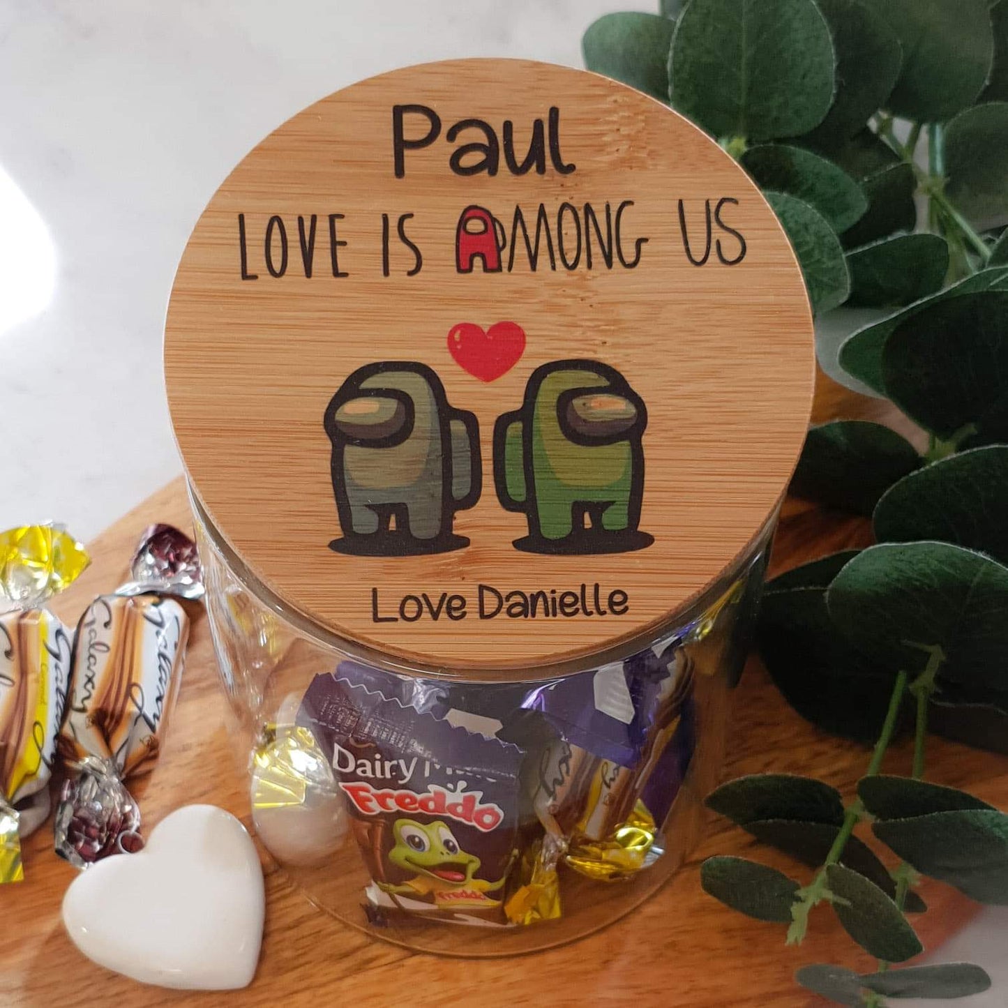 Valentines day Jars