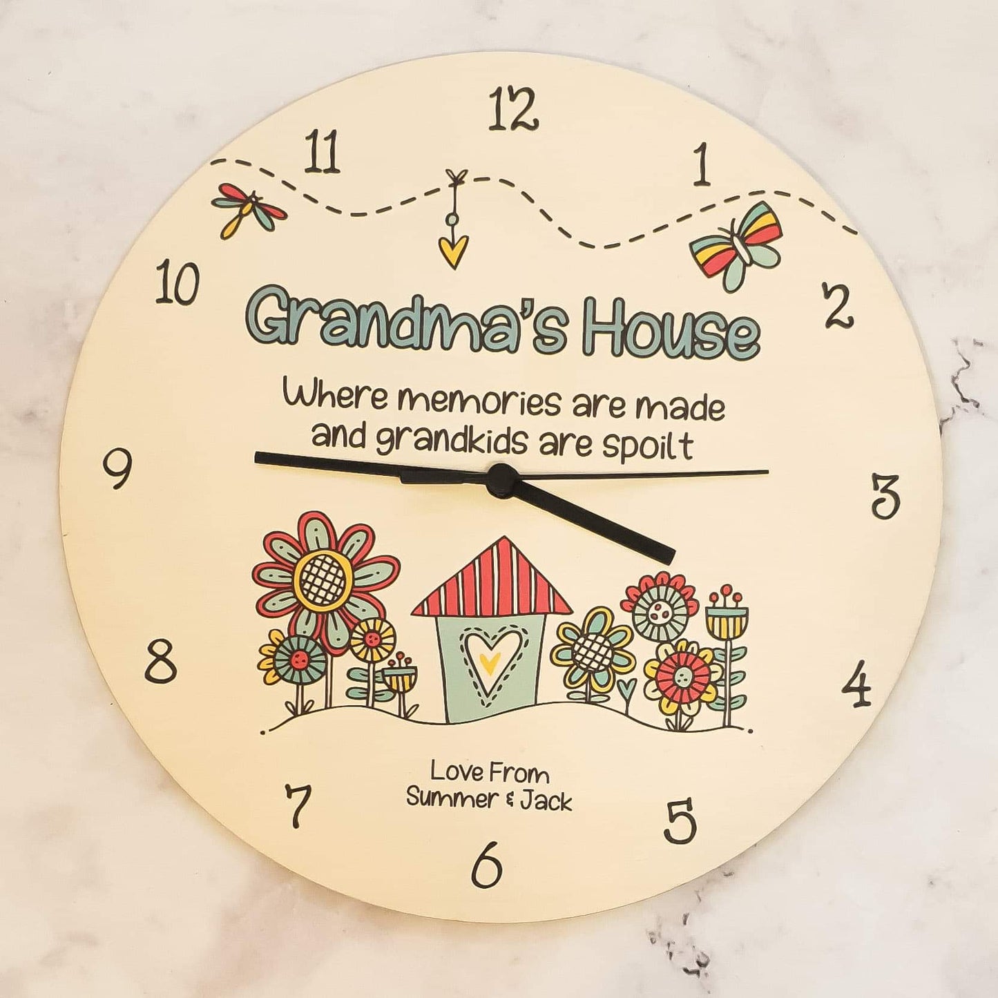 SAVE SAVE SAVE Personalised Clocks