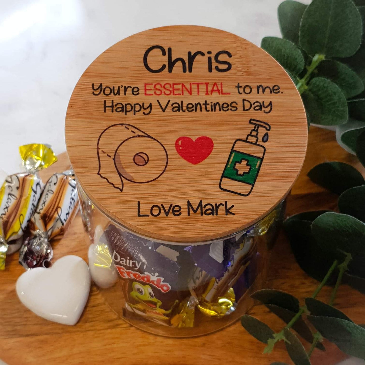 Valentines day Jars