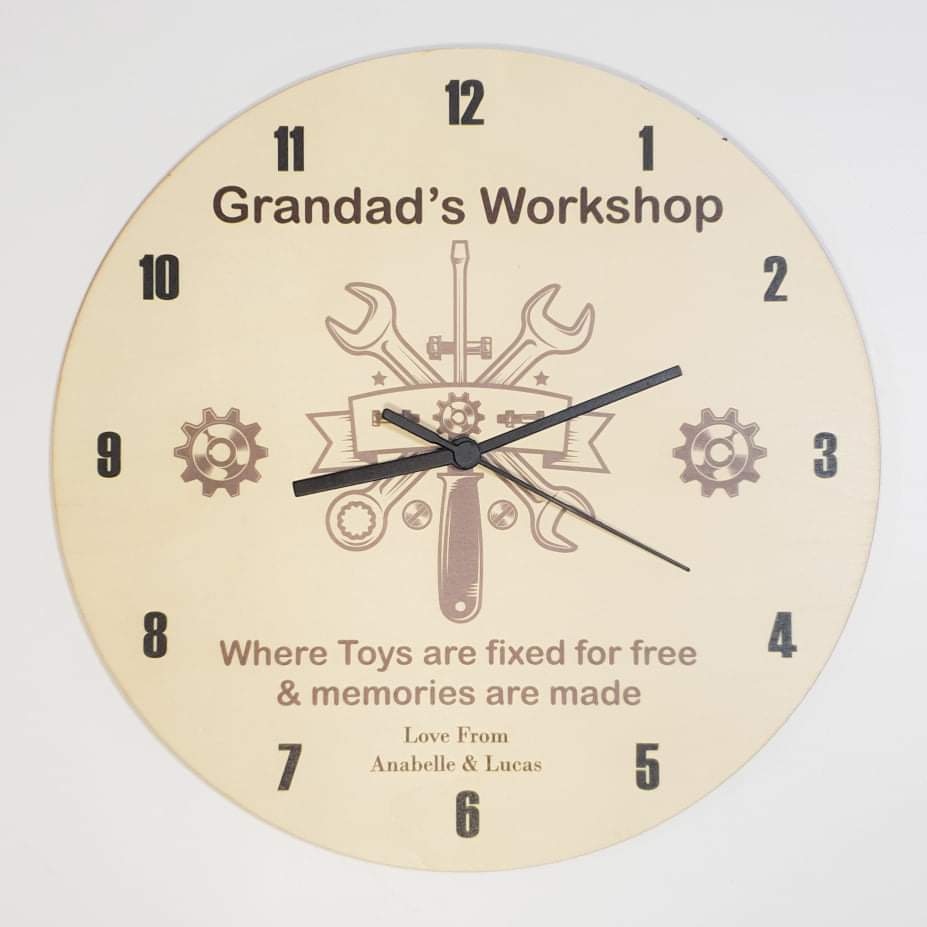 SAVE SAVE Workshop - Personalised Clocks