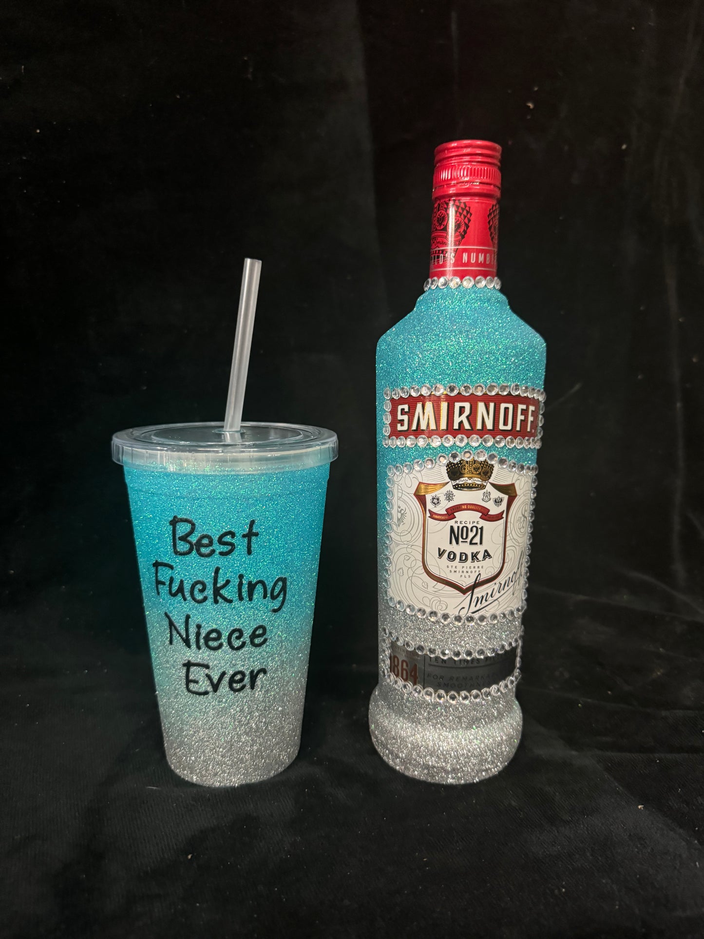 Smirnoff & Personalised sippy cup.