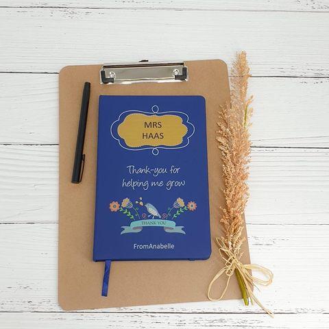 Teacher's Journal Blue