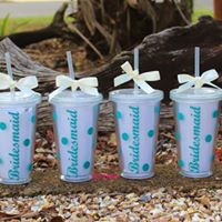 Bridal Party Sippy Cups