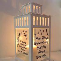 Personalised - Your Wings Were Ready - Bird Lantern