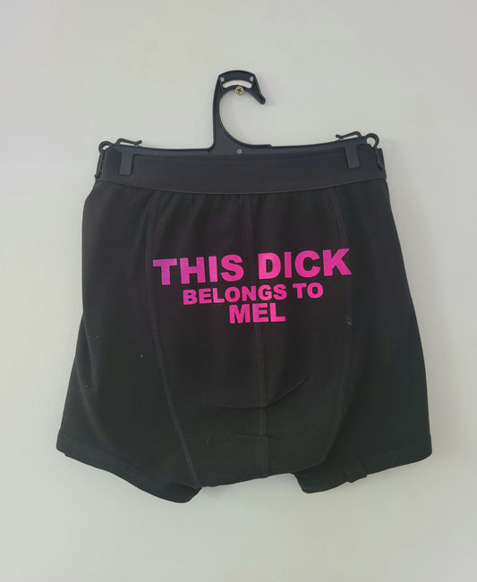 This dick belongs to