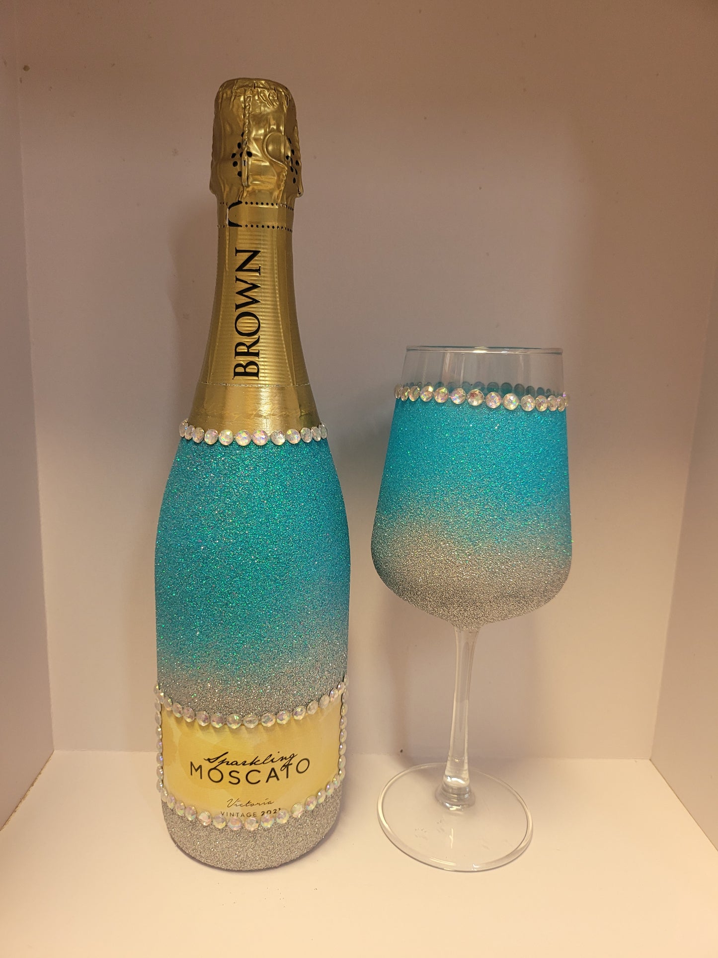 Personalised Glass & Moscato