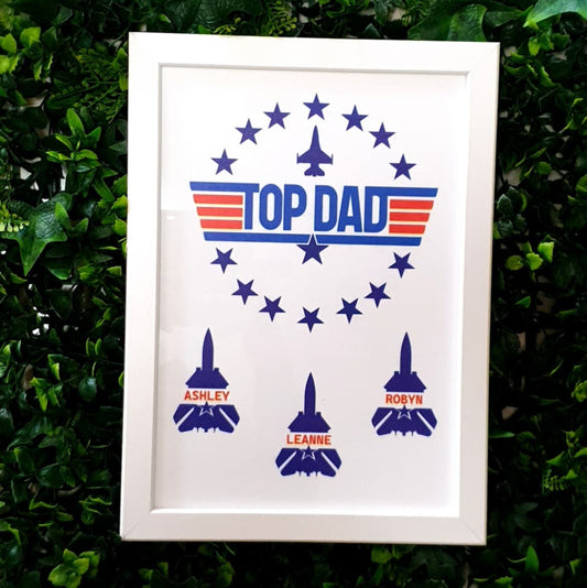Top Dad Frame - With Mini Jets