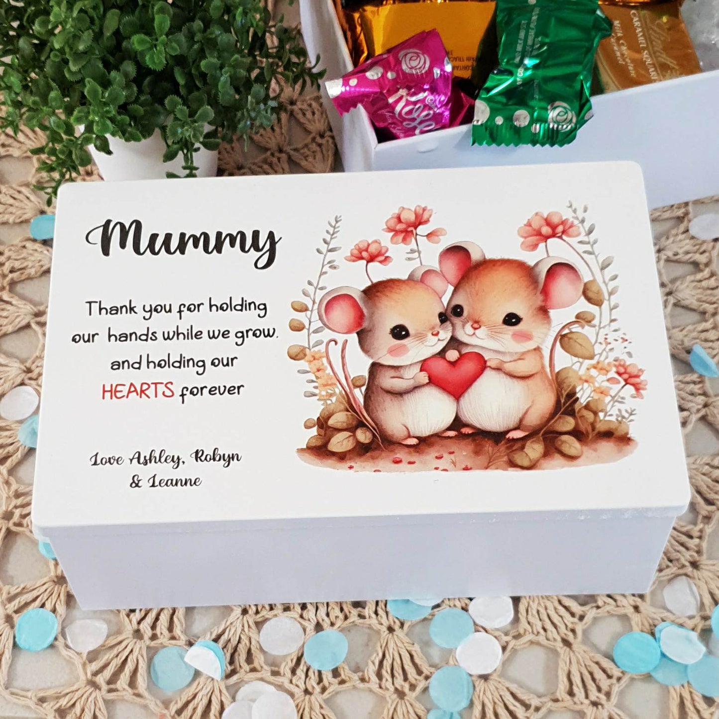 Mother's Day Personalised Tins - Mum can be changed to suit