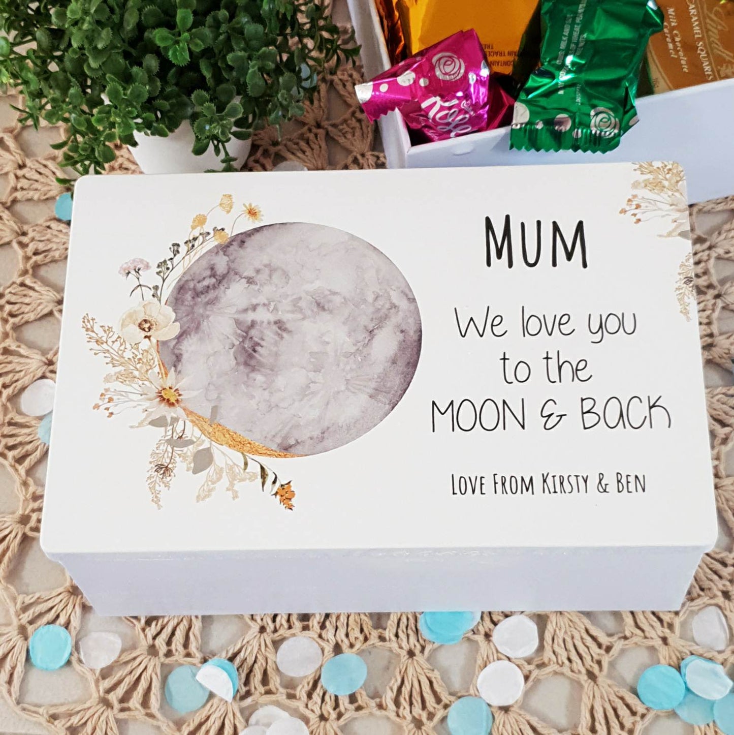 Mother's Day Personalised Tins - Mum can be changed to suit