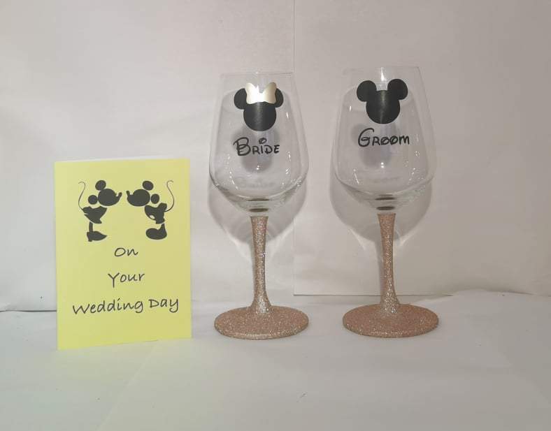 Minnie and Micky Wedding Set