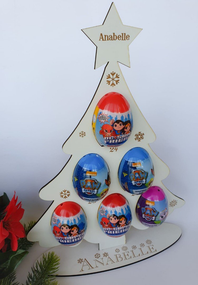 Egg Christmas countdown - eggs not included