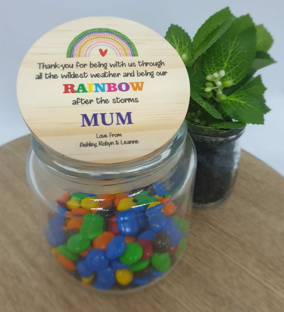 Personalised Mother's day Jars