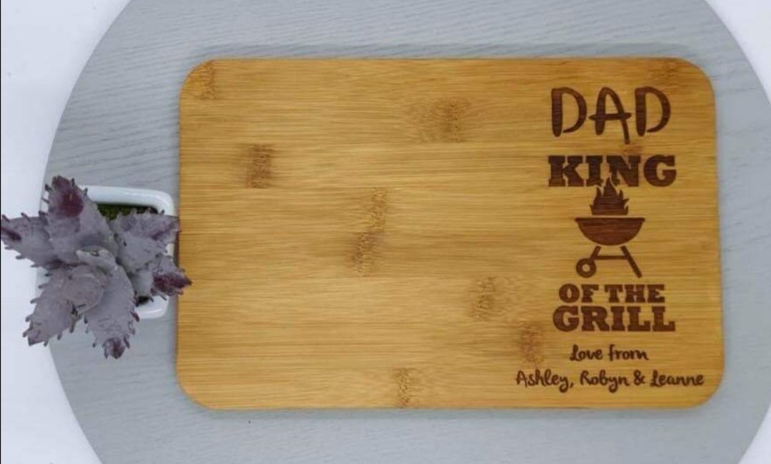 Father's day chopping boards