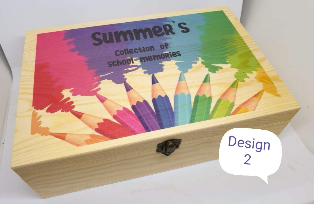 SCHOOL KEEPSAKE BOXES