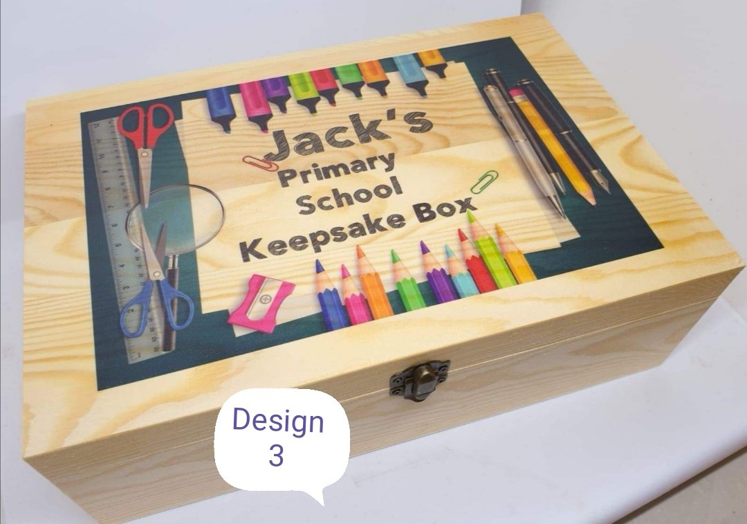 SCHOOL KEEPSAKE BOXES