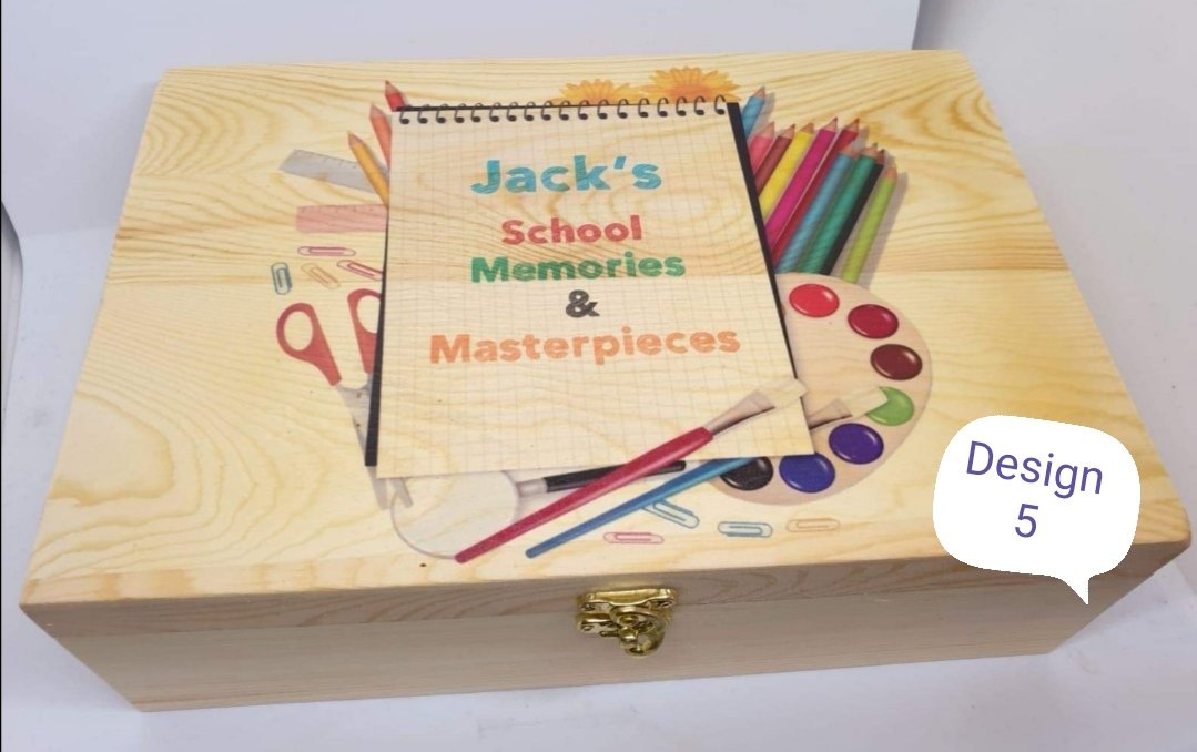 SCHOOL KEEPSAKE BOXES