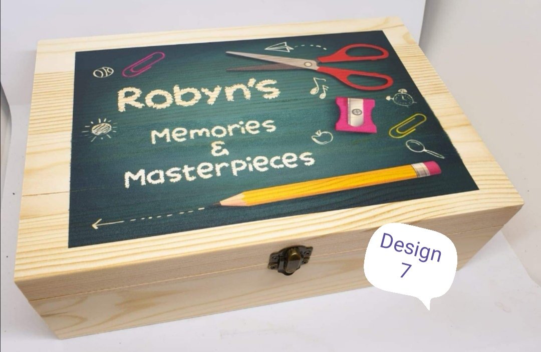 SCHOOL KEEPSAKE BOXES