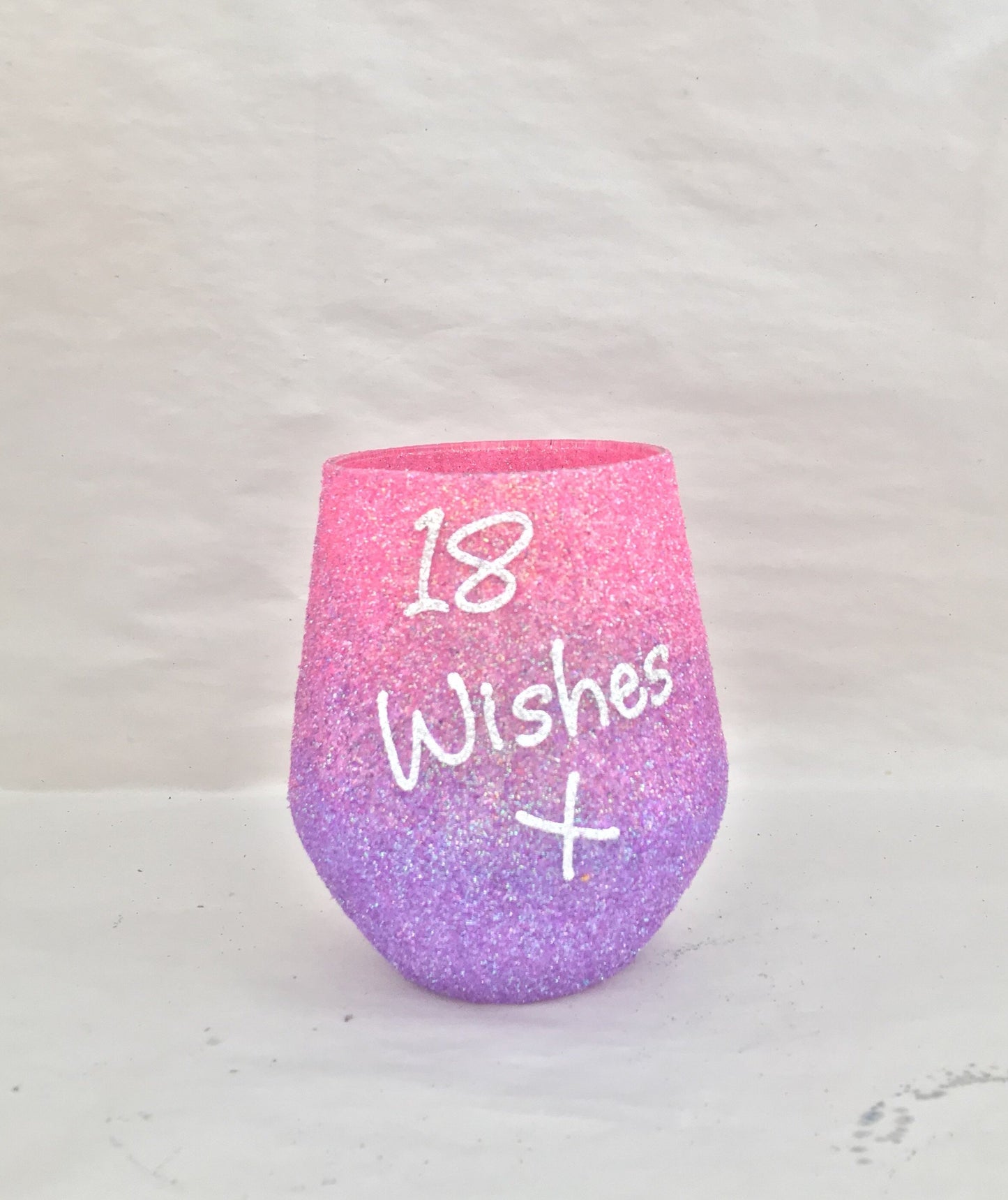 Stemless birthday wishes cup - please advise age for glass in notes
