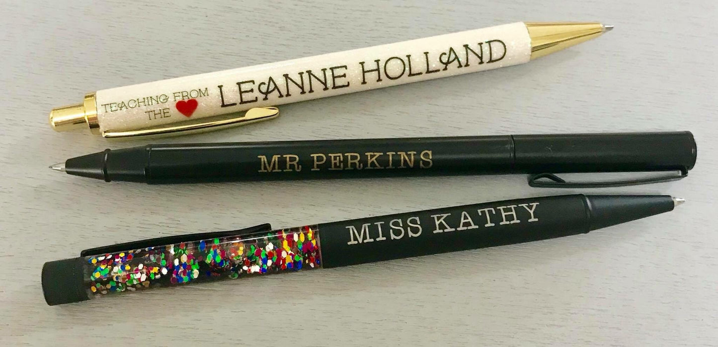 Teacher pens