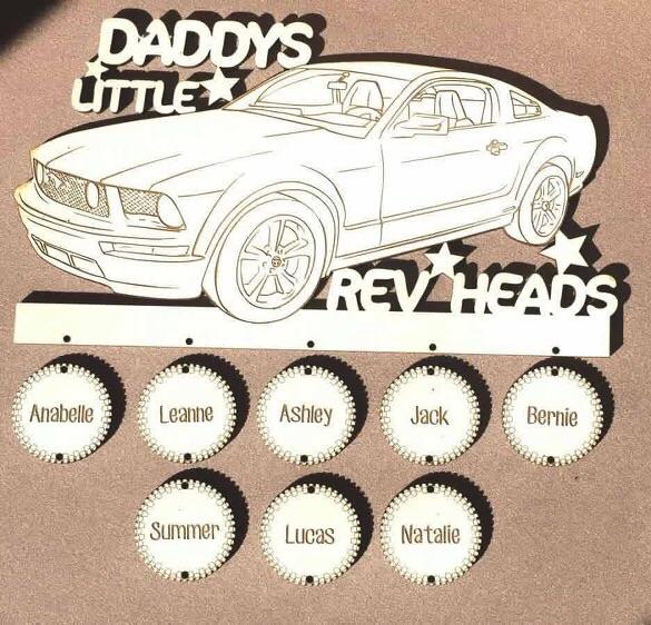 Daddy’s little rev heads
