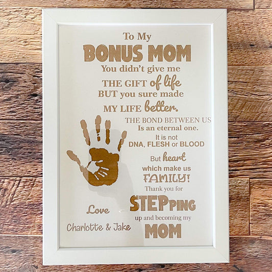 Bonus mum A4 Frame (mom can be changed)
